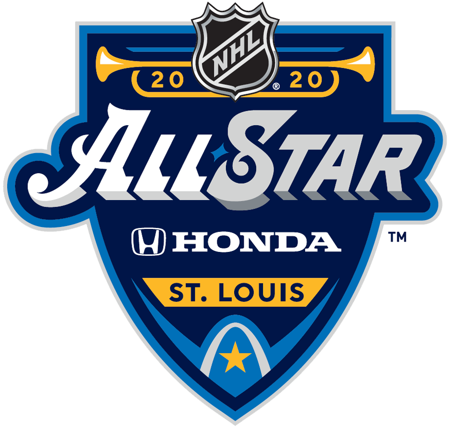 NHL All-Star Game 2020 Sponsored Logo iron on heat transfer